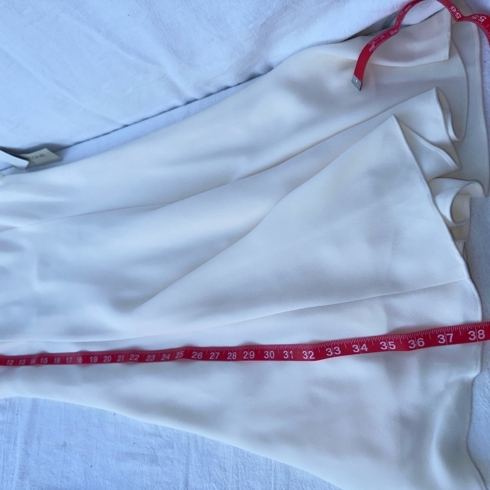 Evan PiconeElegant Cream Sleeveless Dress#A1 - Picture 10 of 10